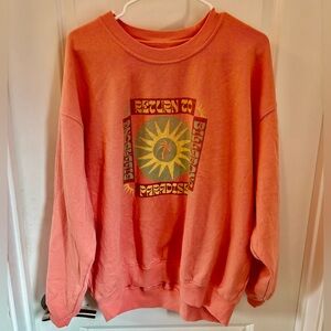 NWT Billabong Coral Graphic Sweatshirt - L